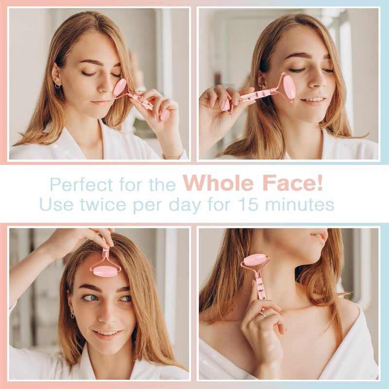 Rose Quartz Face Roller